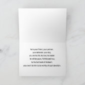 waterverf schilderij van Montana pup + lief vers Kaart (Binnen)