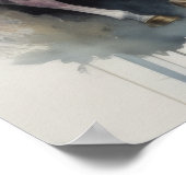 Waterverf Schilderij van Paard Poster (Hoek)