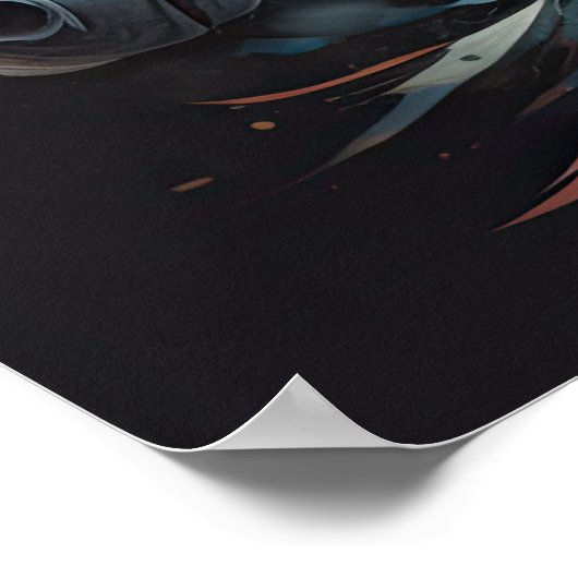 Waterverf Schilderij van Paard Poster (Hoek)