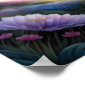 Waterverf Schilderij van Storybook Castle Poster (Hoek)