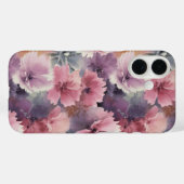 waterverf schilderij van zacht randbloemen Case-Mate iPhone case (Achterkant (horizontaal))