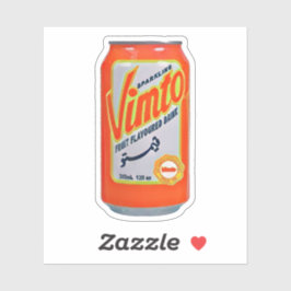 Waterverf Schilderij Vimto Kan Arabisch Sticker