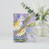 Waterverf schilderijen briefkaart (Staand voorkant)