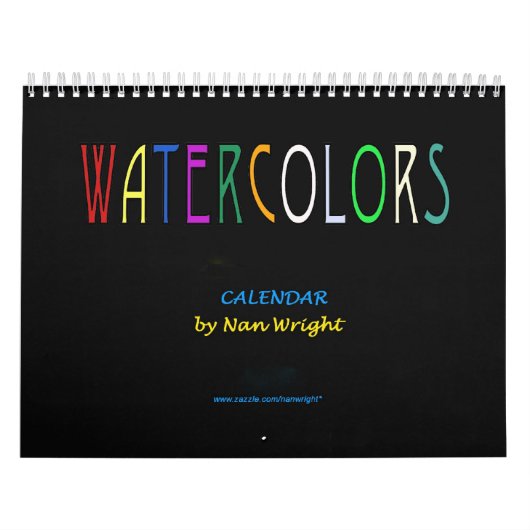 Waterverf Schilderijen Kalender (Hoes)