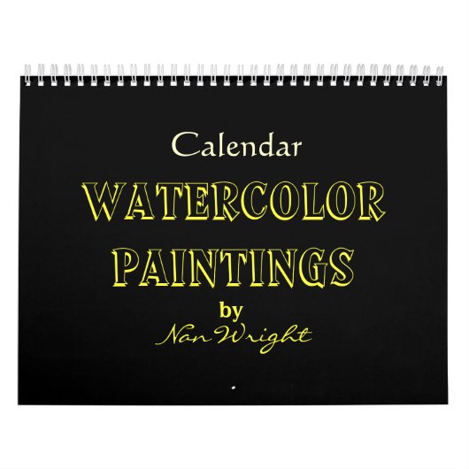 Waterverf Schilderijen van Nan Kalender (Hoes)