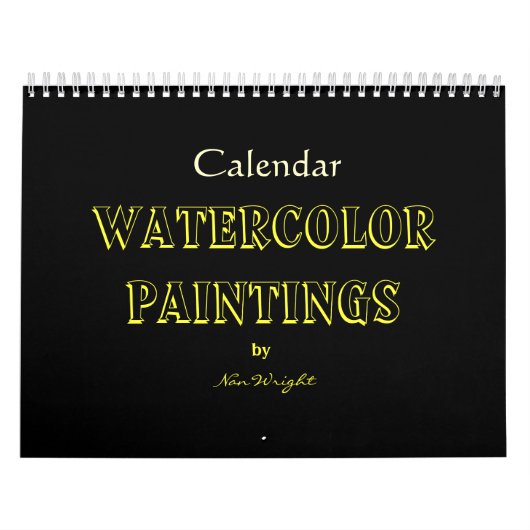Waterverf Schilderijen van Nan Kalender (Hoes)