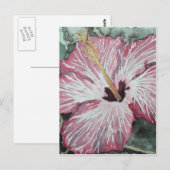 waterverf schilderkunst briefkaart (Voorkant / Achterkant)