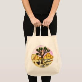 Waterverf schilderkunst van Joshua Tree National P Tote Bag