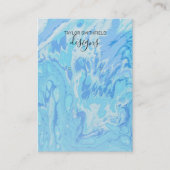 Waterverf schilderpatroon waarmee Kaart voor beeld Visitekaartje (Voorkant)