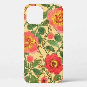 Waterverf schilderretro floral naadloos patroon Case-Mate iPhone case