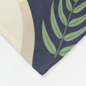 Waterverf schilderretro floral naadloos patroon fleece deken (Hoek)