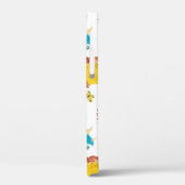 Waterverf schildert naadloos patroon met dinosauru Case-Mate iPhone case (Achterkant / Links)