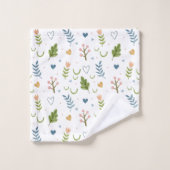  Waterverf schildpad en regenboogpatroon Bad Handdoek (Wasdoekje)