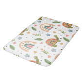 Waterverf schildpad en regenboogpatroon Badmat (Gekanteld)