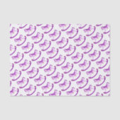 Waterverf schommelpaard paarse kunst tissuepapier (Voorkant)