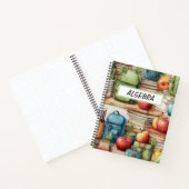 WATERVERF SCHOOL RUGZAKKEN RODE APPELS NOTITIEBOEK (Binnen)