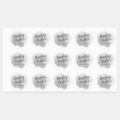 Waterverf Schrift Naam Waterdicht Labels (Vel)