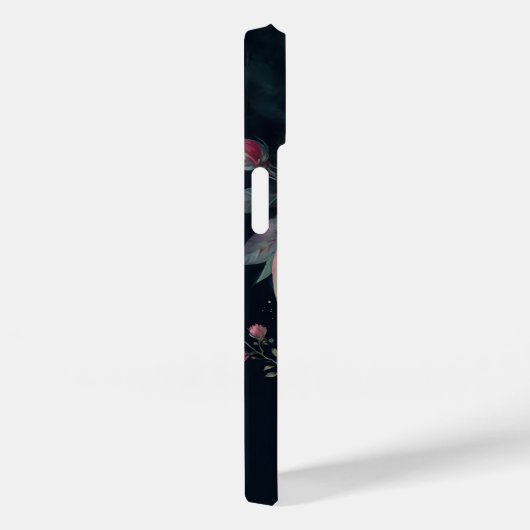 Waterverf Schudgrunge esthetisch Floral Artwork Case-Mate iPhone Case (Achterkant / Rechts)