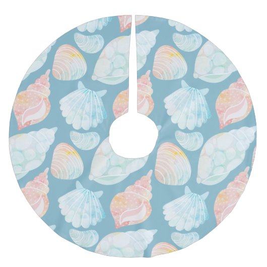 Waterverf Schuif boomrok Kerstboom Rok (Voorkant)