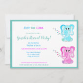 Waterverf Schuif esthetische eschillen Kaart (Voorkant)