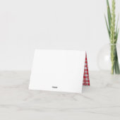 Waterverf Schuur Dieren Baby shower Dank je wel Bedankkaart (Achterkant)