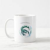 Waterverf Scorpio Astrology Zodiac | Monogram Koffiemok (Links)