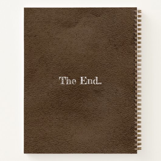 Waterverf  Scrapbook Stijl Notitieboek (Achterkant)