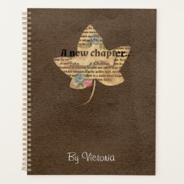 Waterverf  Scrapbook Stijl Planner