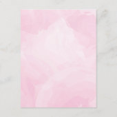  Waterverf Script Bruiloft Informatie Kaart (Achterkant)