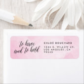  Waterverf script Etiket (Insitu)