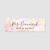 Waterverf Script Signature Classic Name Tag (Voorkant)