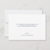 Waterverf Script Wedding Bedankkaart (Achterkant)
