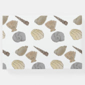 Waterverf Sea Shells Welkom Gastenboek (Achterkant)