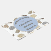 Waterverf Sea Shells Welkom Gastenboek (Hoek)