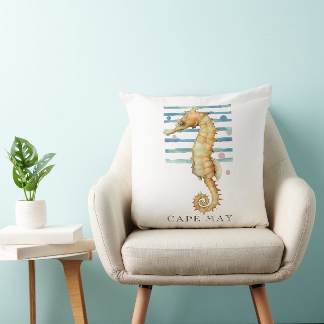 WATERVERF SEAHORSE, BEACH, CAPE KAN KUSSEN (Stoel)