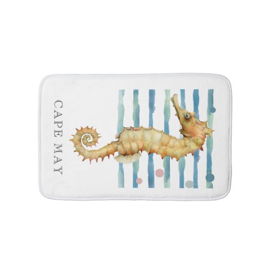 WATERVERF SEAHORSE, BEACH TOWN, CAPE KAN BADMAT (Voorkant)