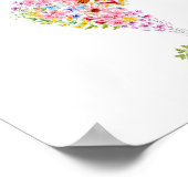 Waterverf Seahorse Nursery Poster (Hoek)