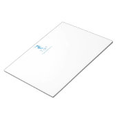 Waterverf Seahorse Personalized Stationery Notitieblok (Schuin)