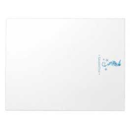 Waterverf Seahorse Personalized Stationery Notitieblok