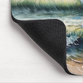 Waterverf Seascape Muismat (Hoek)