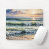 Waterverf Seascape Muismat (Met muis)
