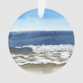 Waterverf Seascape Ornament