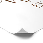 Waterverf Seashell Beach House Poster (Hoek)