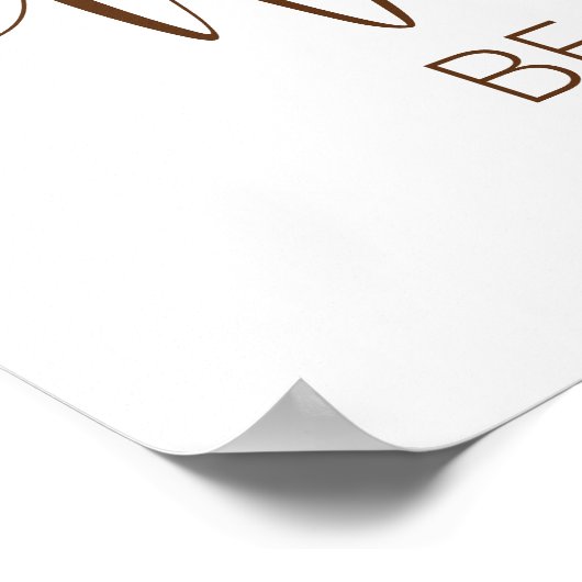 Waterverf Seashell Beach House Poster (Hoek)