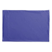 Waterverf Seashells Blauwe Kussensloop met Monogra (Achterkant)