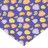 Waterverf Seashells Korte Tafelloper (Hoek)