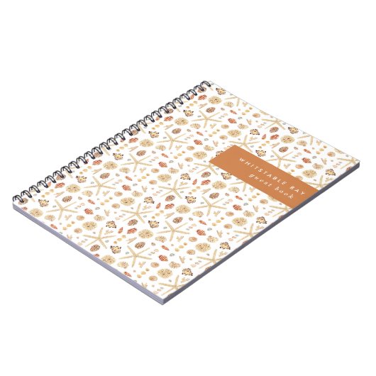 Waterverf Seashells Notitieboek (Linkerzijde)