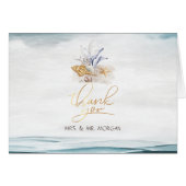 Waterverf Seashells, Zee (Voorkant Horizontaal)