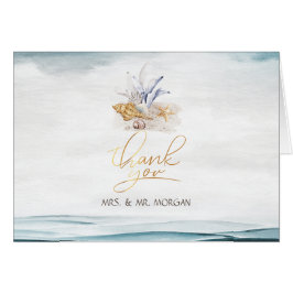 Waterverf Seashells, Zee