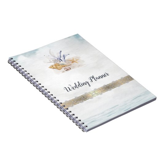 Waterverf Seashells, Zee Notitieboek (Rechterzijde)